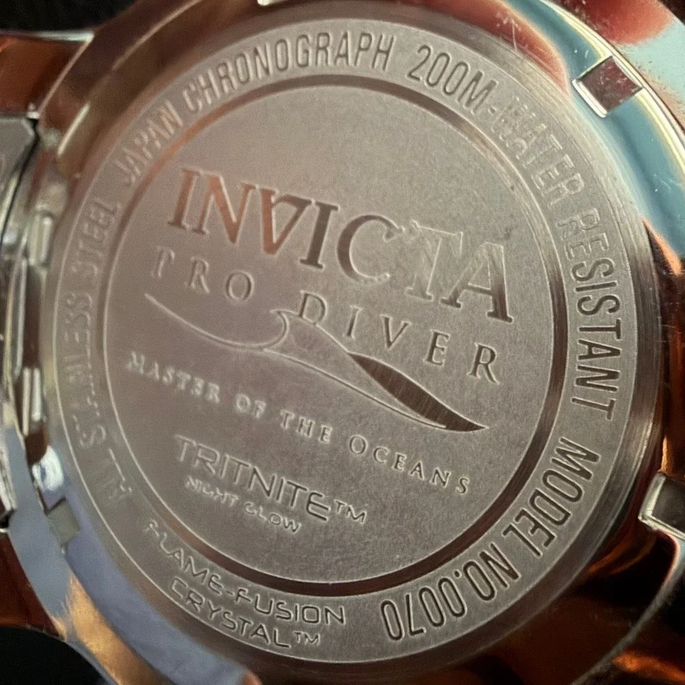 Invicta worn times